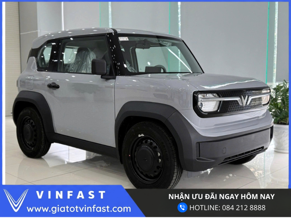 Thiết kế VinFast VF 3 mini SUV điện phong cách hiện đại nhỏ gọn cá tính phù hợp đô thị