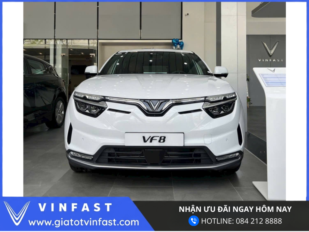 Hiệu suất VinFast VF8 SUV điện công suất mạnh mẽ, tăng tốc nhanh, vận hành êm ái và tiết kiệm năng lượng