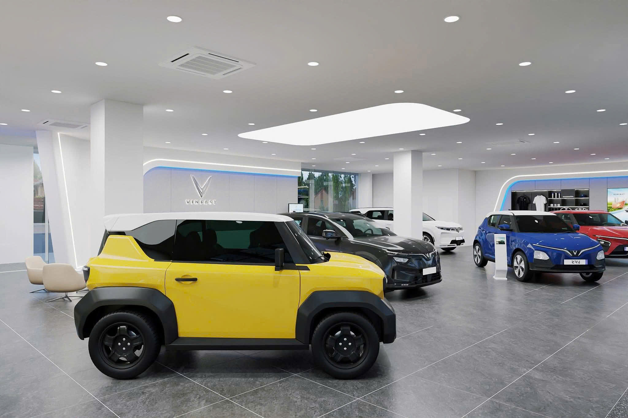 Thiết kế ngoại thất VinFast VF3 nhỏ gọn hiện đại