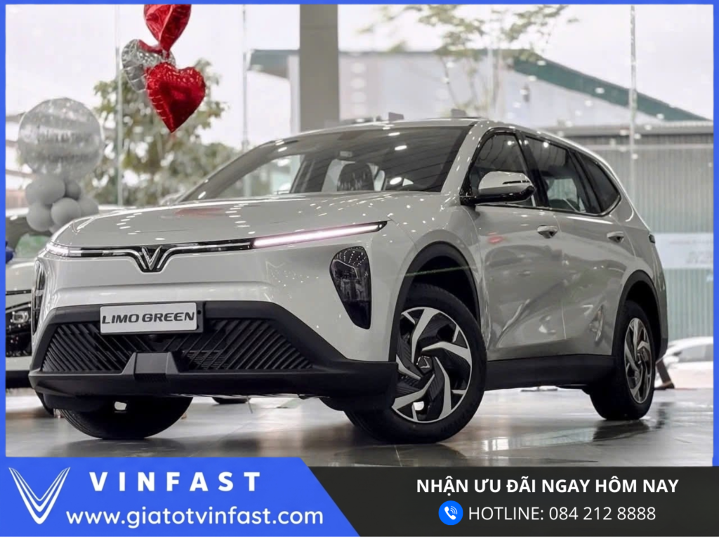 Kích thước VinFast Limo Green MPV 7 chỗ điện thông số tổng thể 4740x1872x1729mm chiều dài cơ sở 2840mm