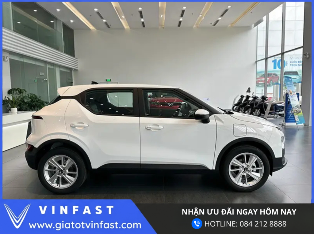 Kích thước VinFast VF 5 tổng thể nhỏ gọn SUV điện đô thị dễ di chuyển