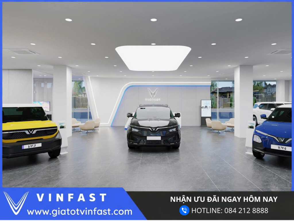 Giá xe VinFast VF3 VF5 VF6 VF7 VF8 VF9 chi tiết