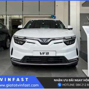 Hiệu suất VinFast VF8 SUV điện công suất mạnh mẽ, tăng tốc nhanh, vận hành êm ái và tiết kiệm năng lượng